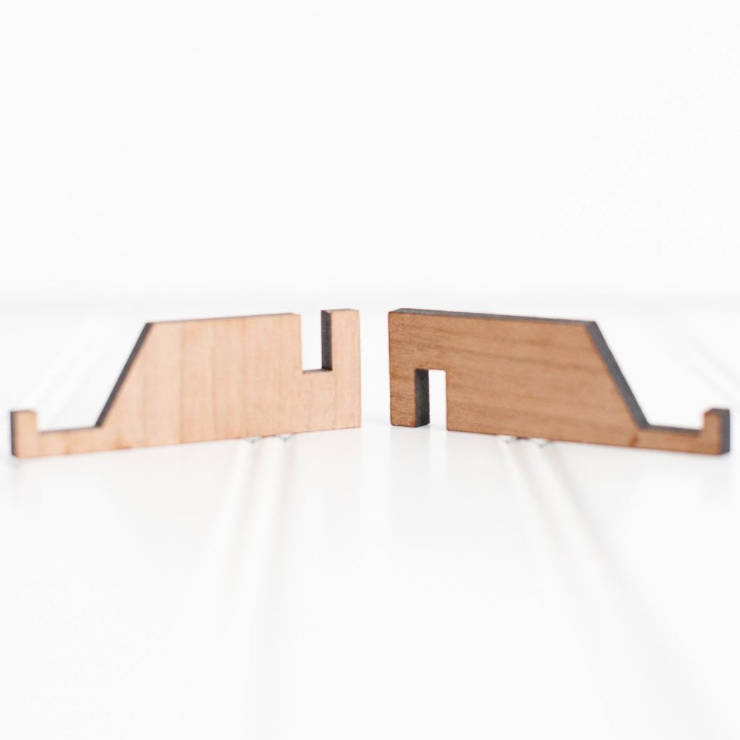 Granddaughter or Grandson Sweet Angel Engraved Wooden Postcard with Pop Out Angel Christmas Tree Ornament