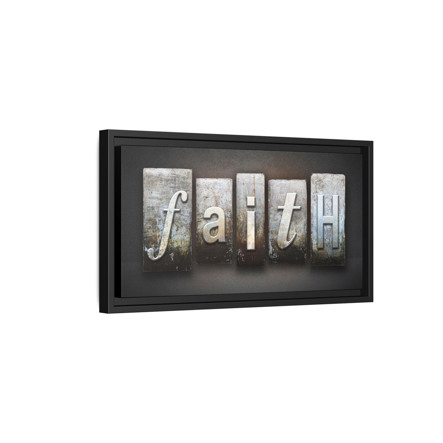 FAITH Framed Gallery Wrap Canvas