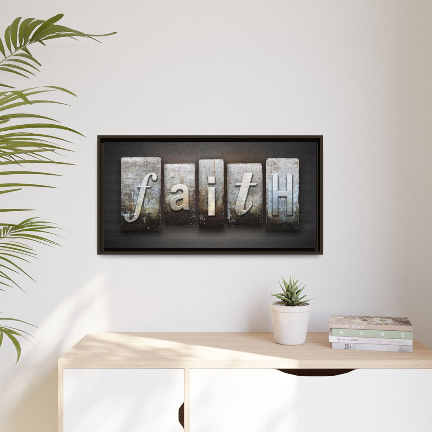 FAITH Framed Gallery Wrap Canvas