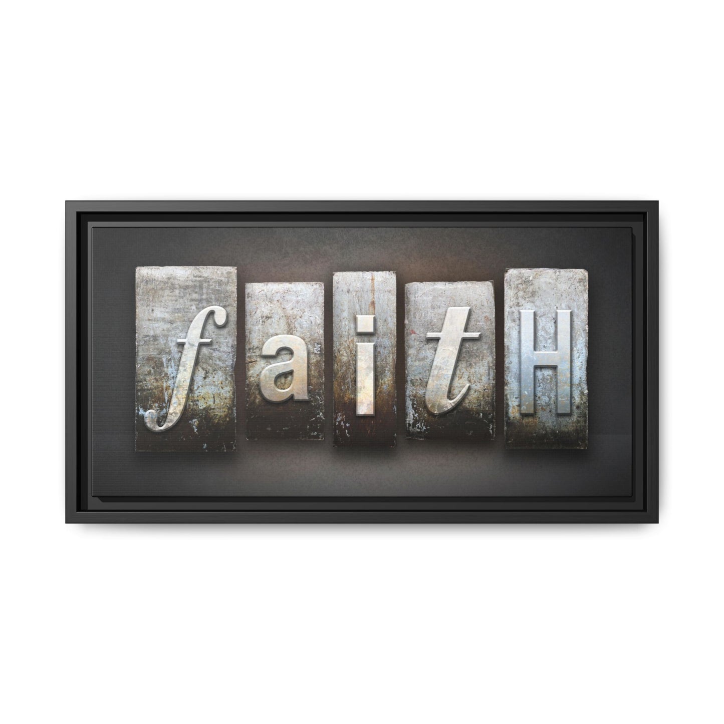 FAITH Framed Gallery Wrap Canvas