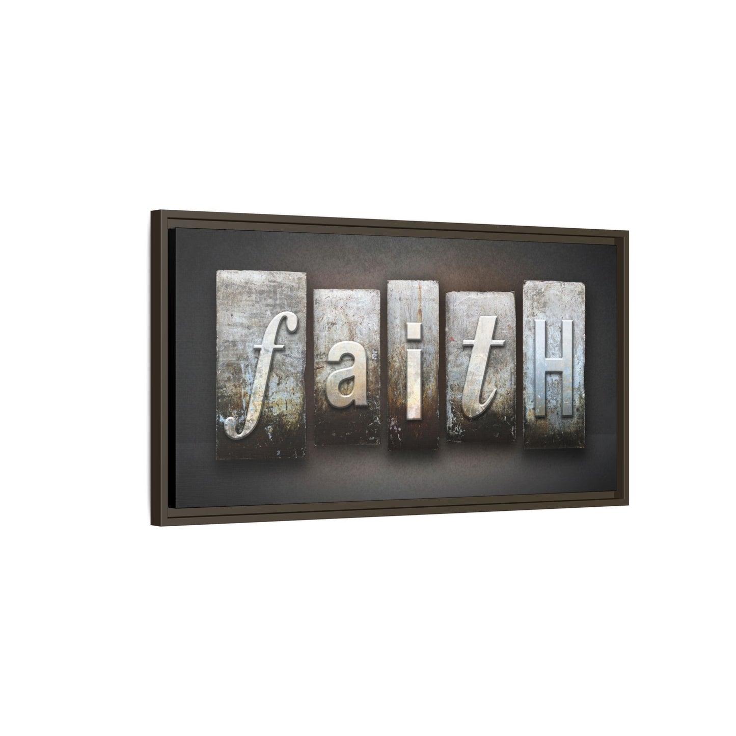 FAITH Framed Gallery Wrap Canvas