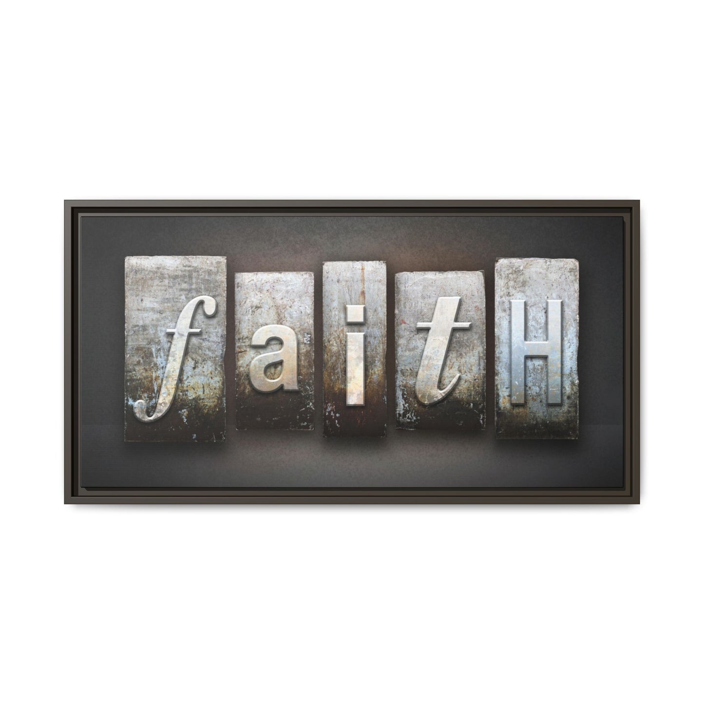 FAITH Framed Gallery Wrap Canvas