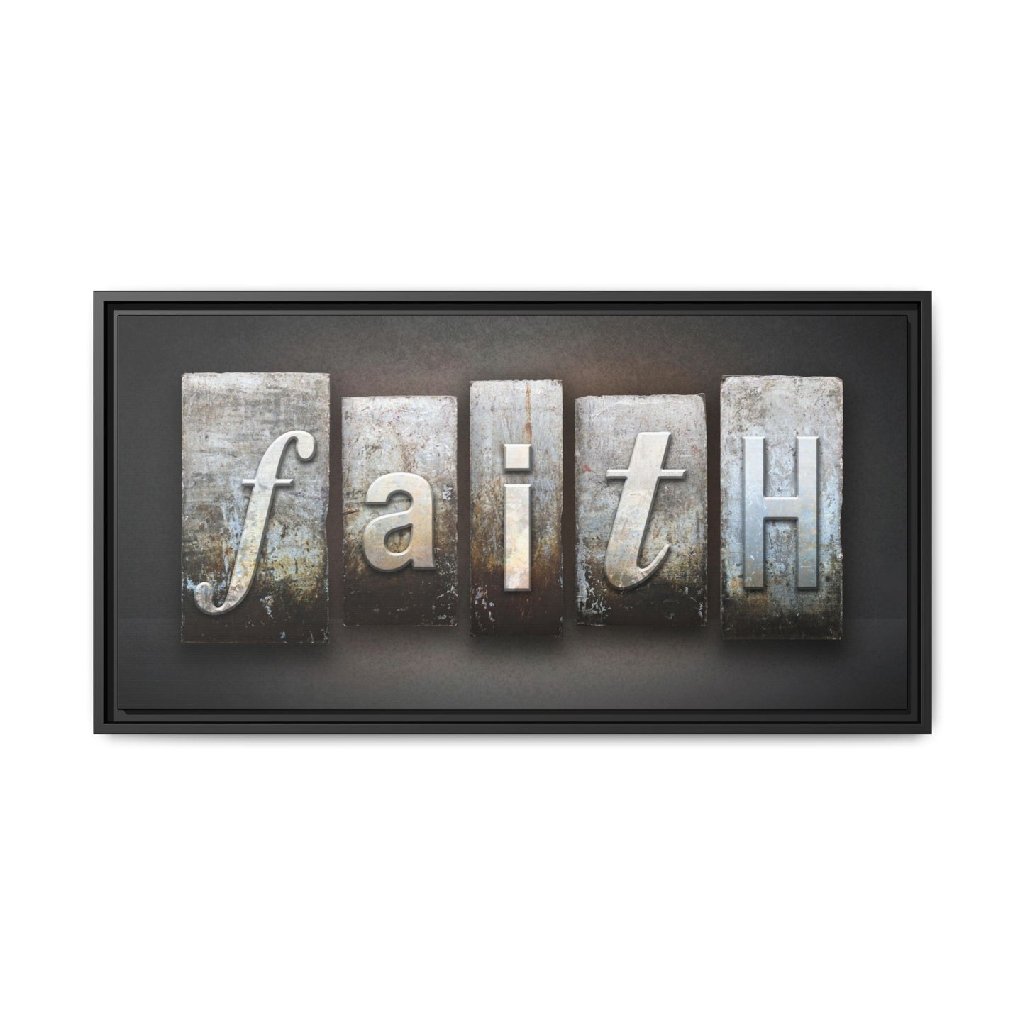 FAITH Framed Gallery Wrap Canvas
