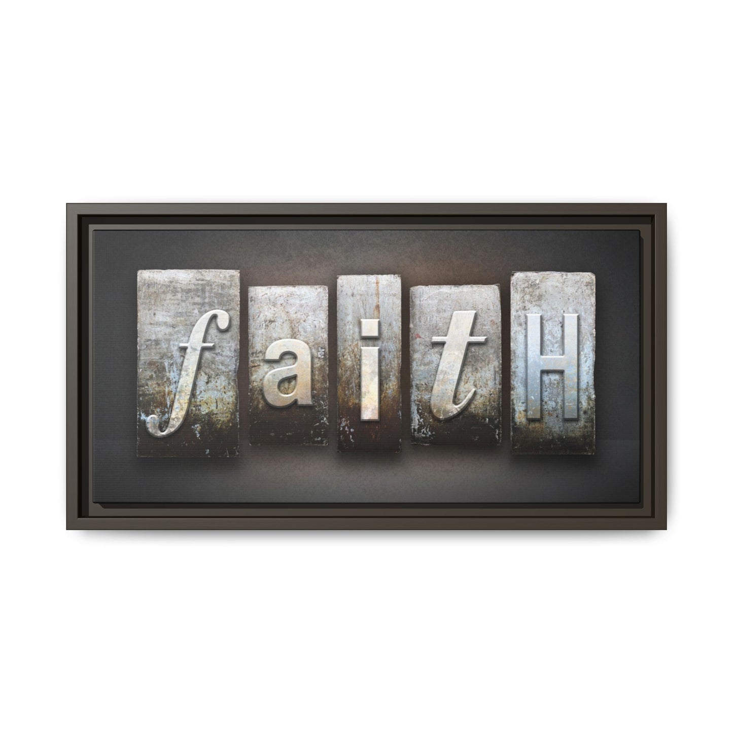 FAITH Framed Gallery Wrap Canvas