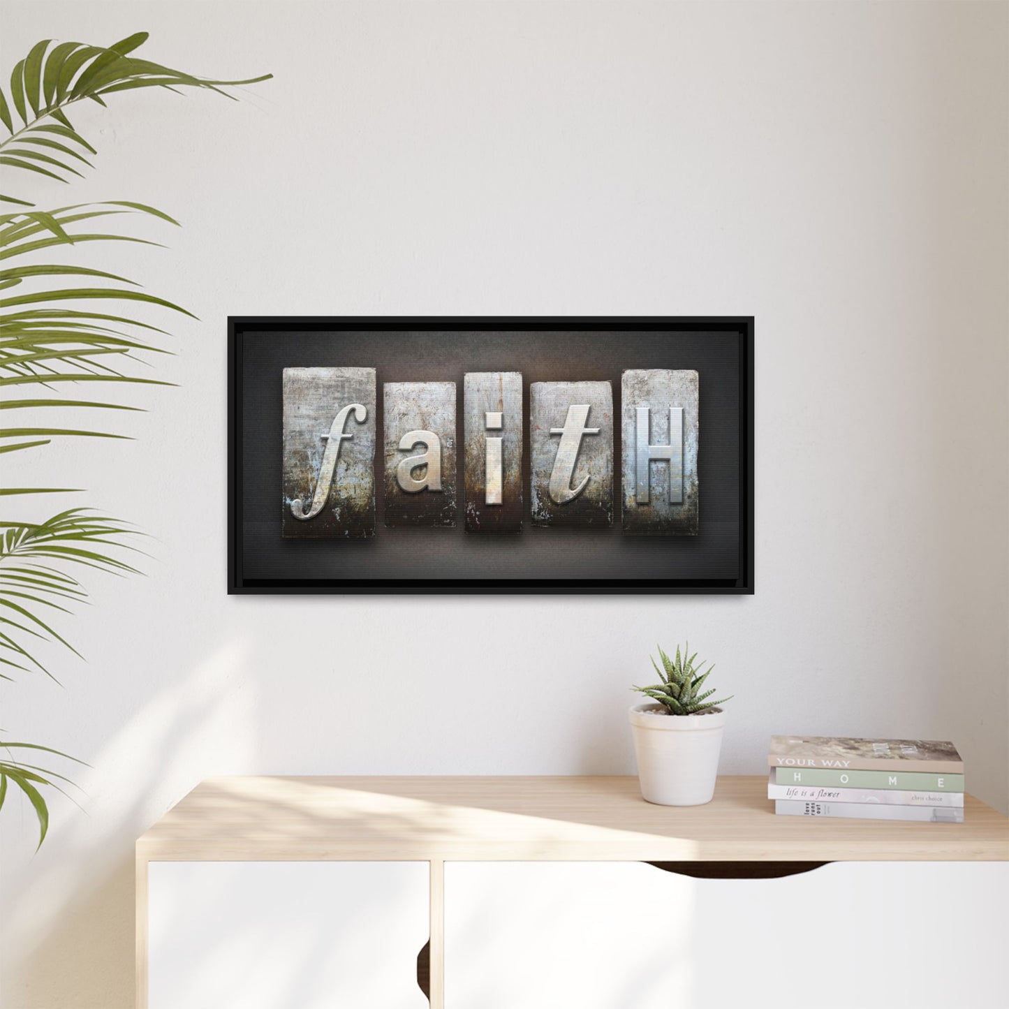 FAITH Framed Gallery Wrap Canvas
