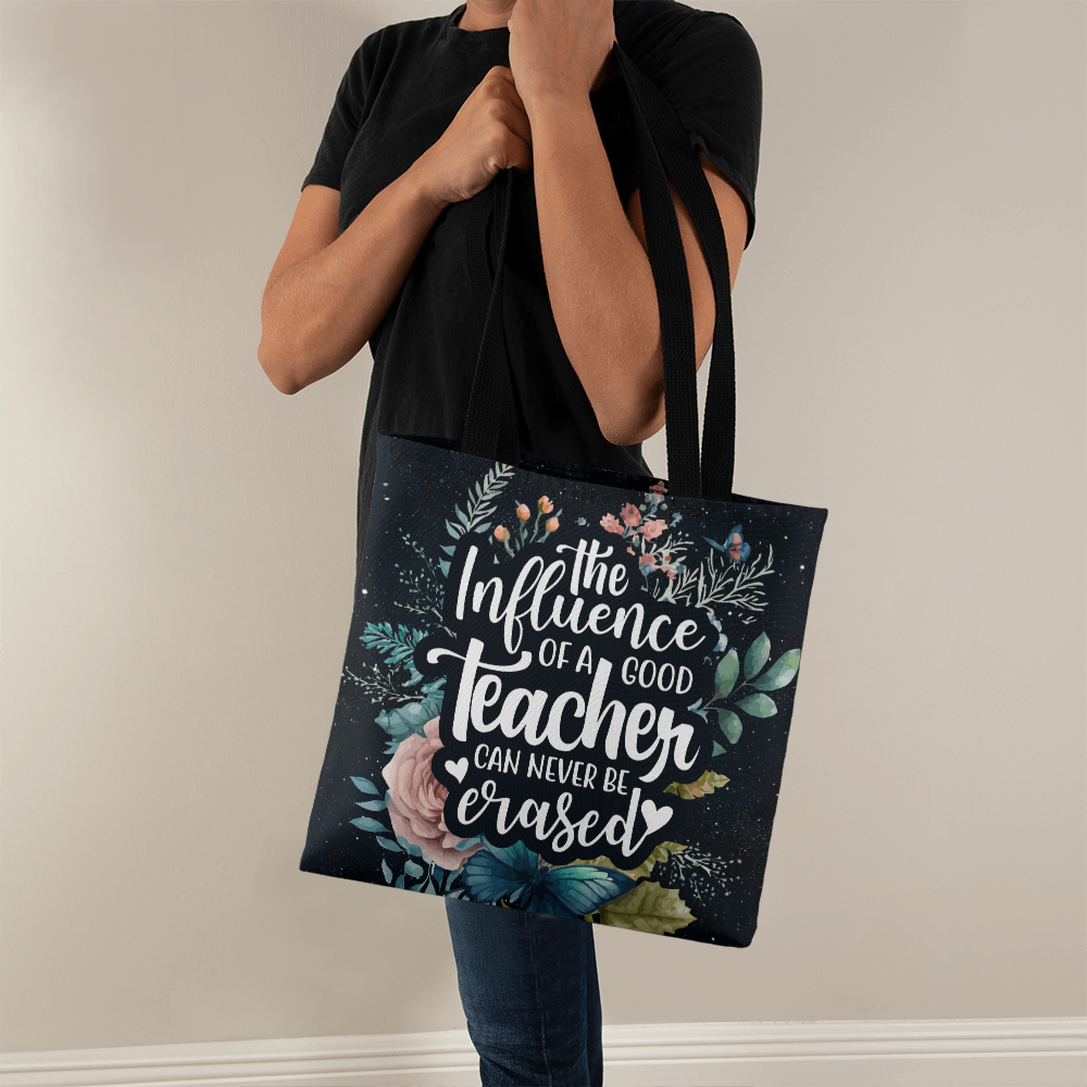 The Influence of a Teacher Custom Design Tote Bag 16" or 18"