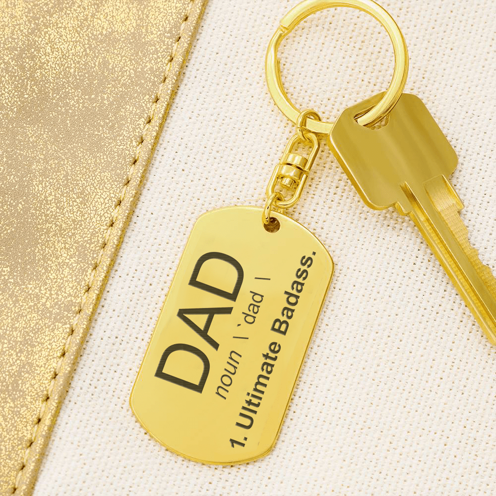 DAD Ultimate Badass Keychain